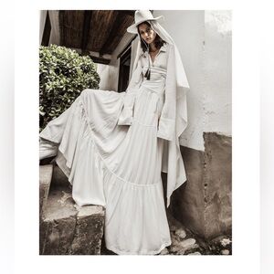 Nicholas K white maxi dress